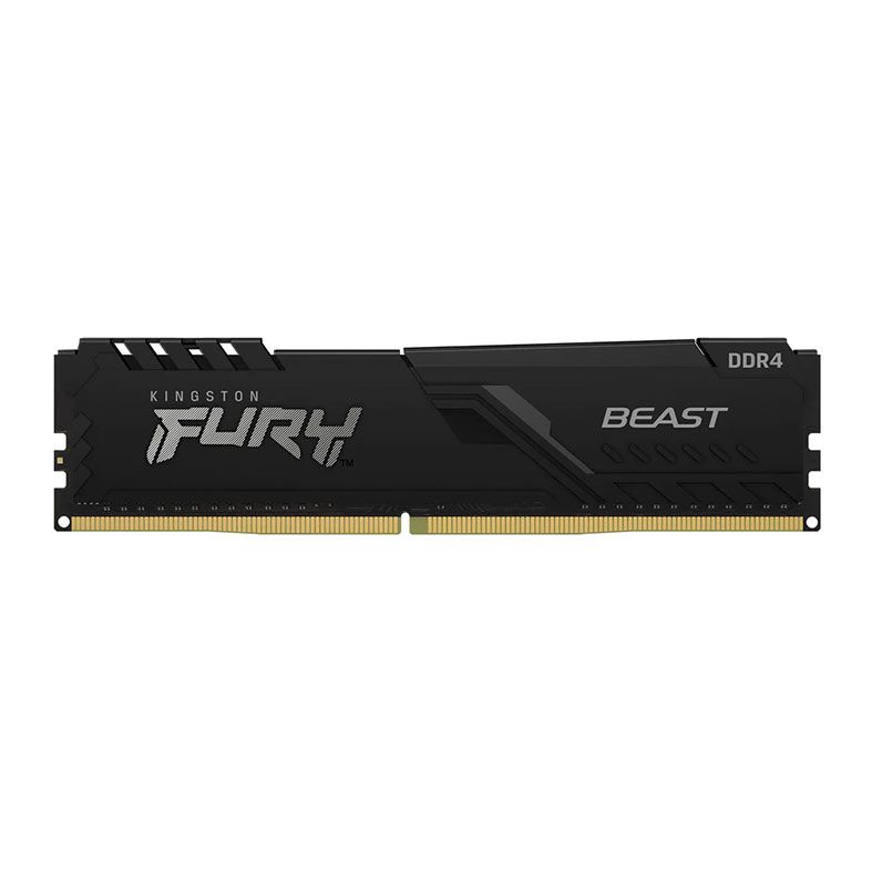 Memória Kingston Fury Beast 16GB DDR4 3200MT/s CL16 Desktop