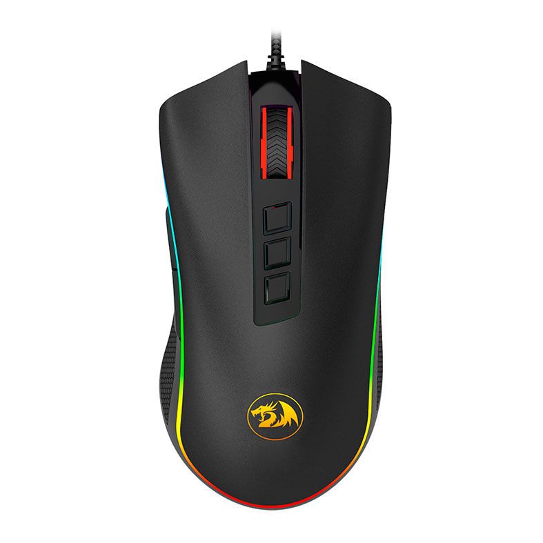 Mouse Gamer Redragon Cobra RGB M711 com Sensor Óptico de Alta Precisão
