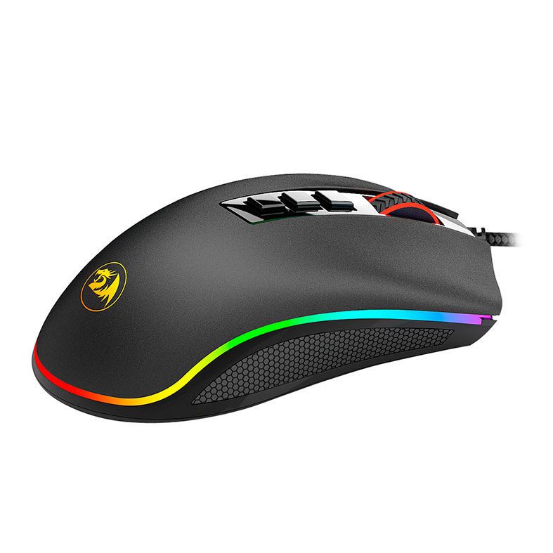 Mouse Gamer Redragon Cobra RGB M711 com Sensor Óptico de Alta Precisão