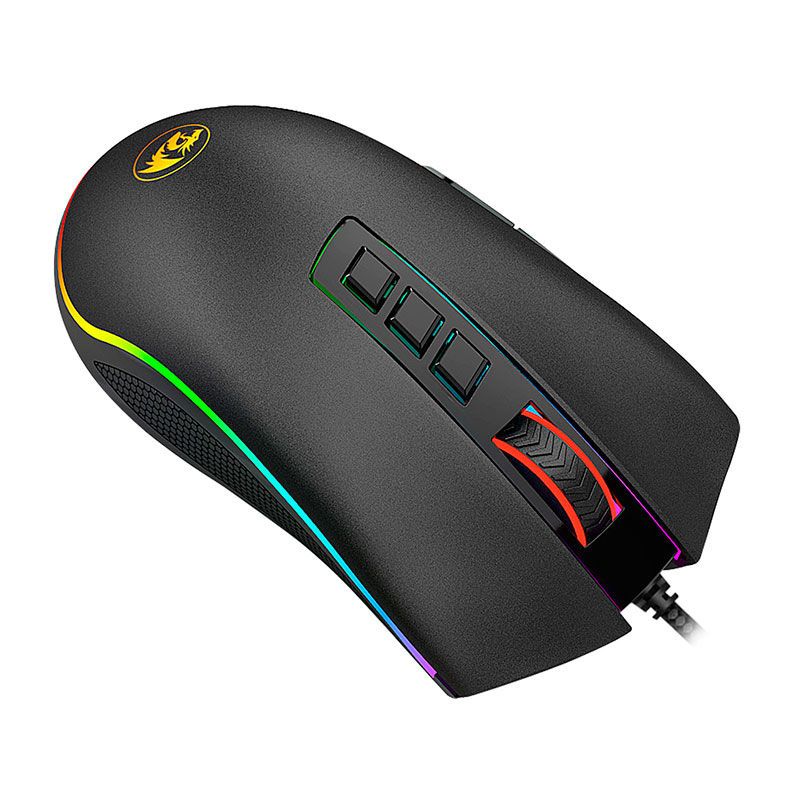 Mouse Gamer Redragon Cobra RGB M711 com Sensor Óptico de Alta Precisão